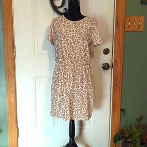 Leopard print dress